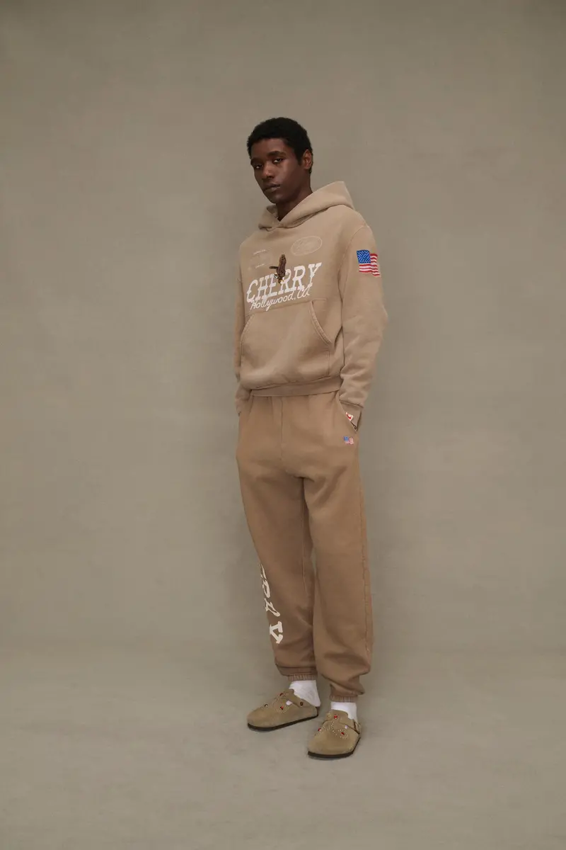 Hollywood Classic Sweatpants (Tan) 5