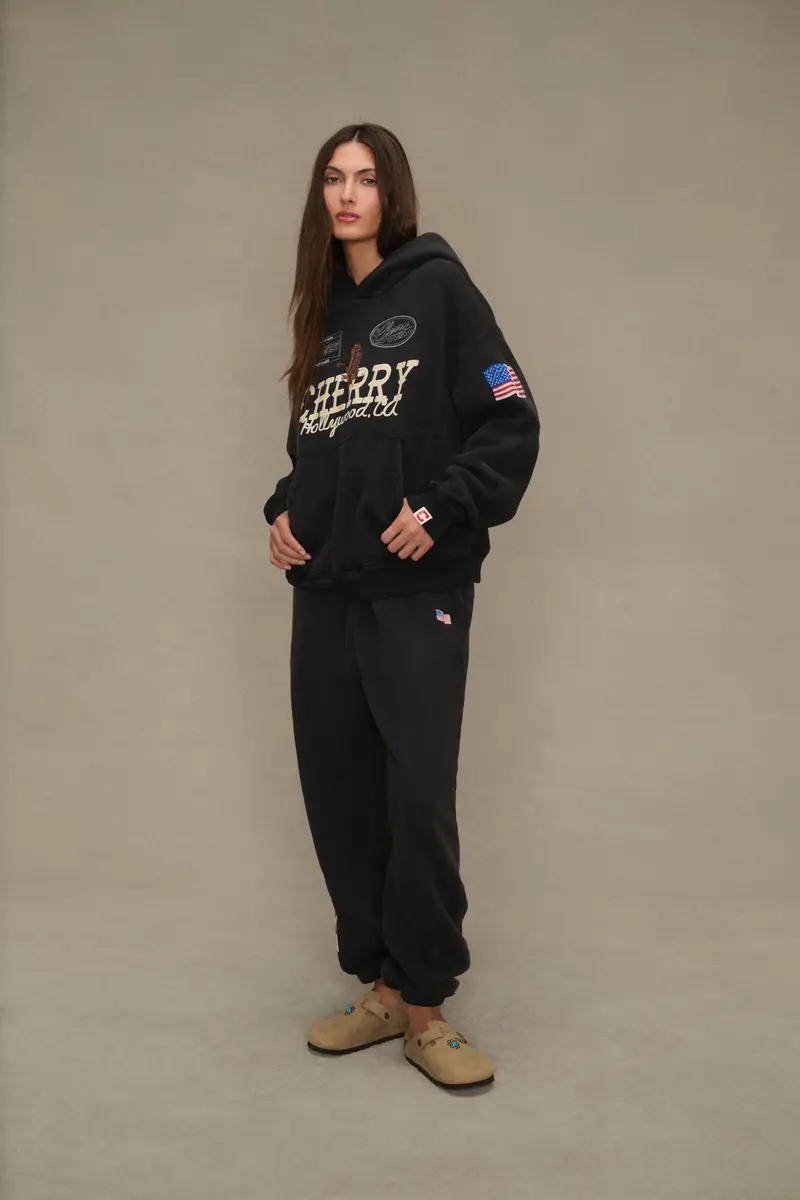 Hollywood Classic Sweatpants (Vintage Black) 4