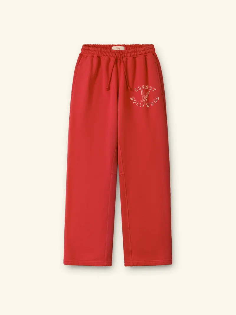 Hollywood Parachute Sweatpants (Tomato) 1