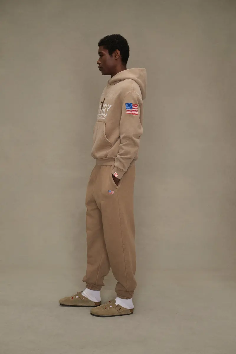 Hollywood Pullover Hoodie (Tan) 5
