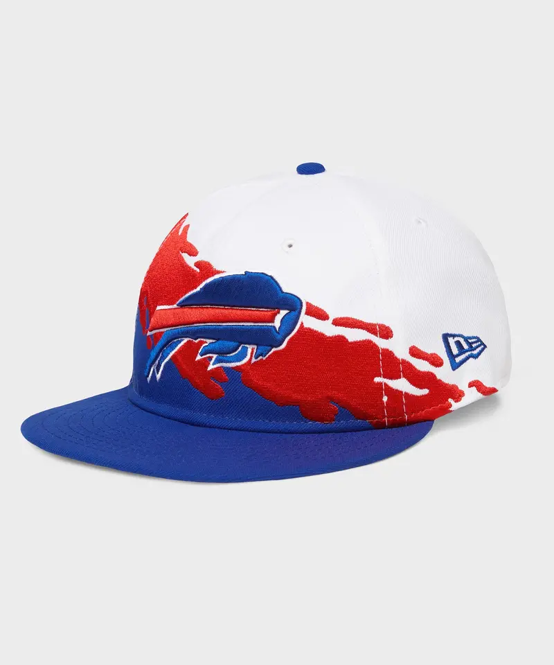 Homage X New Era Buffalo Bills Retro 9Fifty Color Splash Hat 1