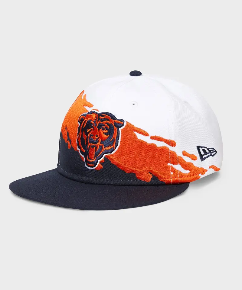 Homage X New Era Chicago Bears Retro 9Fifty Color Splash Hat 1