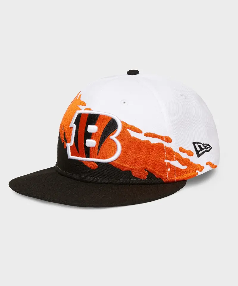 Homage X New Era Cincinnati Bengals Retro 9Fifty Color Splash Hat 1