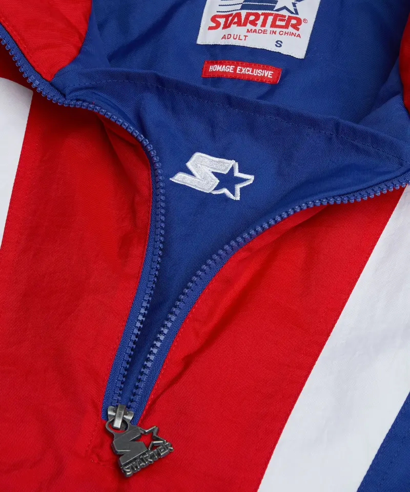 Homage X Starter 76Ers Pullover Jacket 3