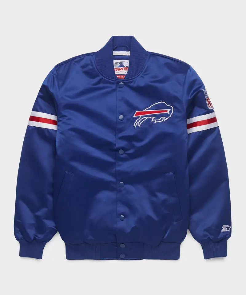 Homage X Starter Bills Heavyweight Satin Jacket 1