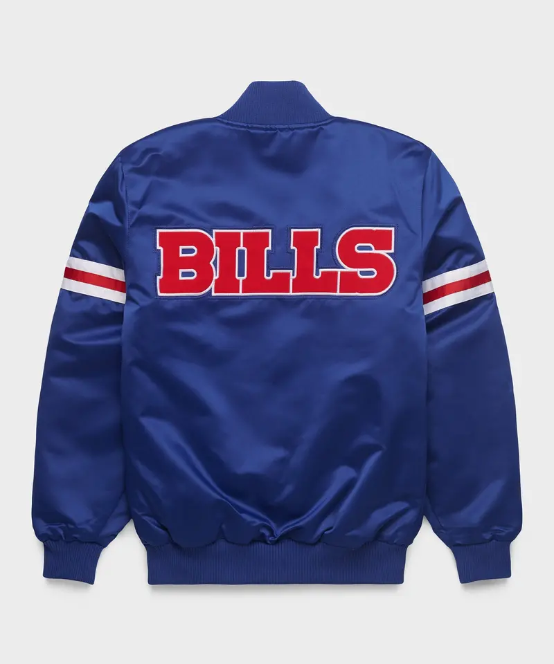 Homage X Starter Bills Heavyweight Satin Jacket 2