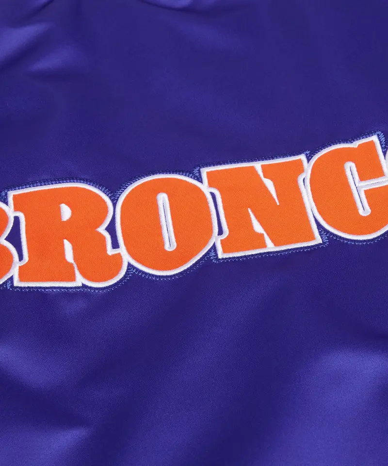 Homage X Starter Broncos Heavyweight Satin Jacket 4