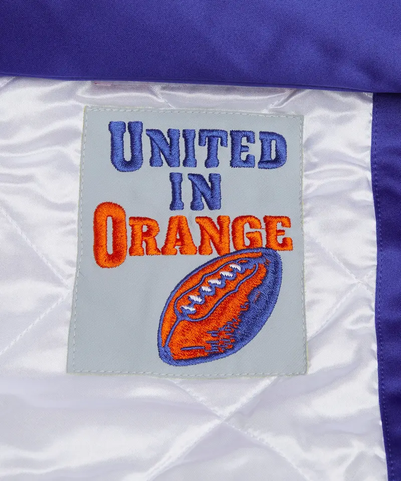 Homage X Starter Broncos Heavyweight Satin Jacket 5