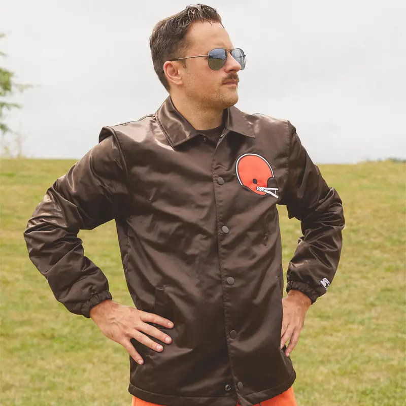 Homage X Starter Browns Coach's Jacket 6