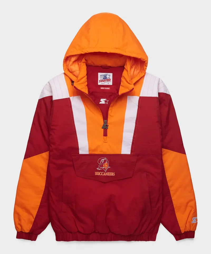 Homage X Starter Buccaneers Pullover Jacket 1