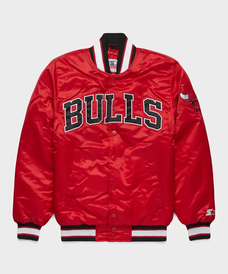 Homage X Starter Bulls Satin Jacket 1