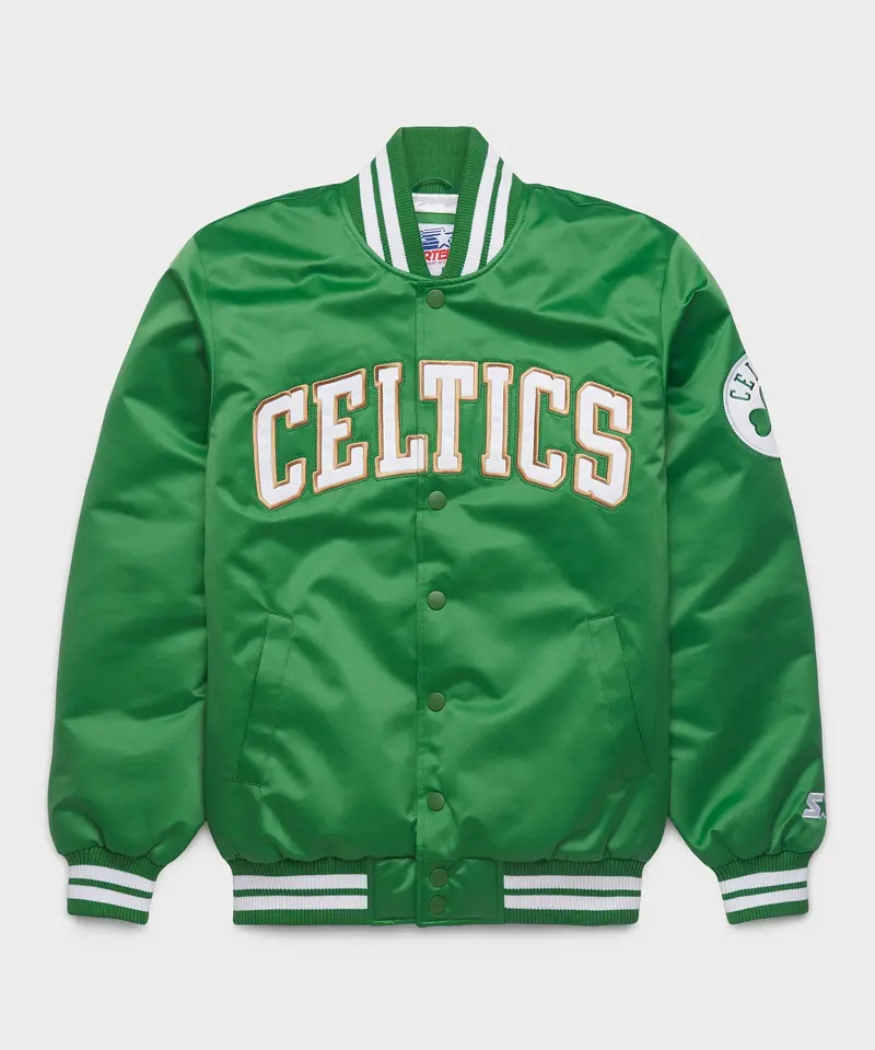 Homage X Starter Celtics Heavyweight Satin Jacket 1
