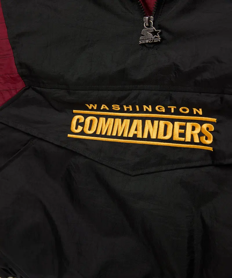 Homage X Starter Commanders Blackout Breakaway Pullover Jacket 3