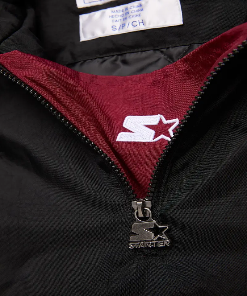 Homage X Starter Commanders Blackout Breakaway Pullover Jacket 4