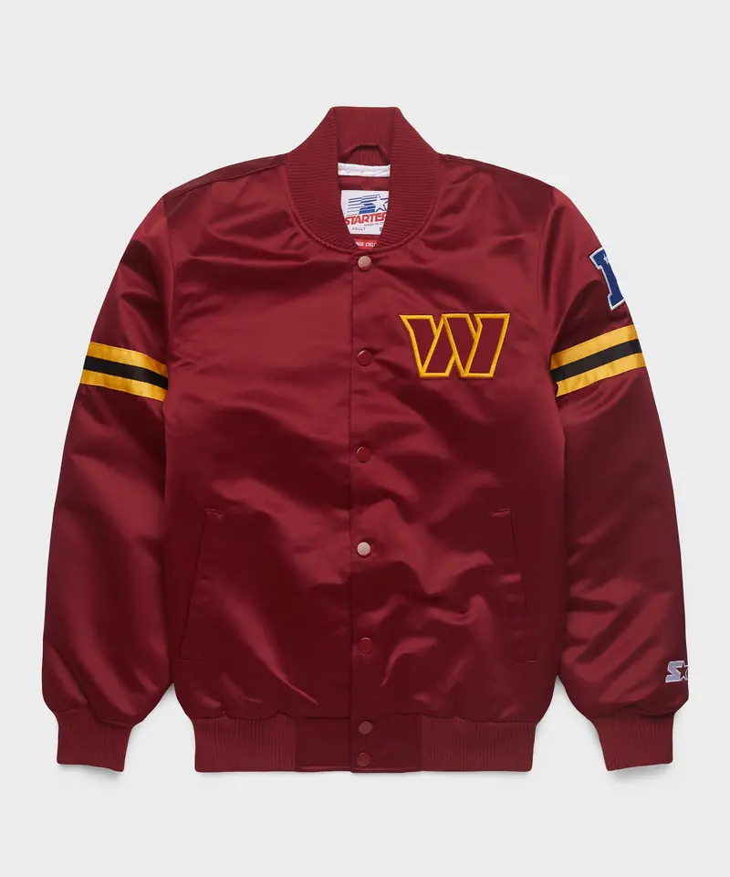 Homage X Starter Commanders Heavyweight Satin Jacket 1