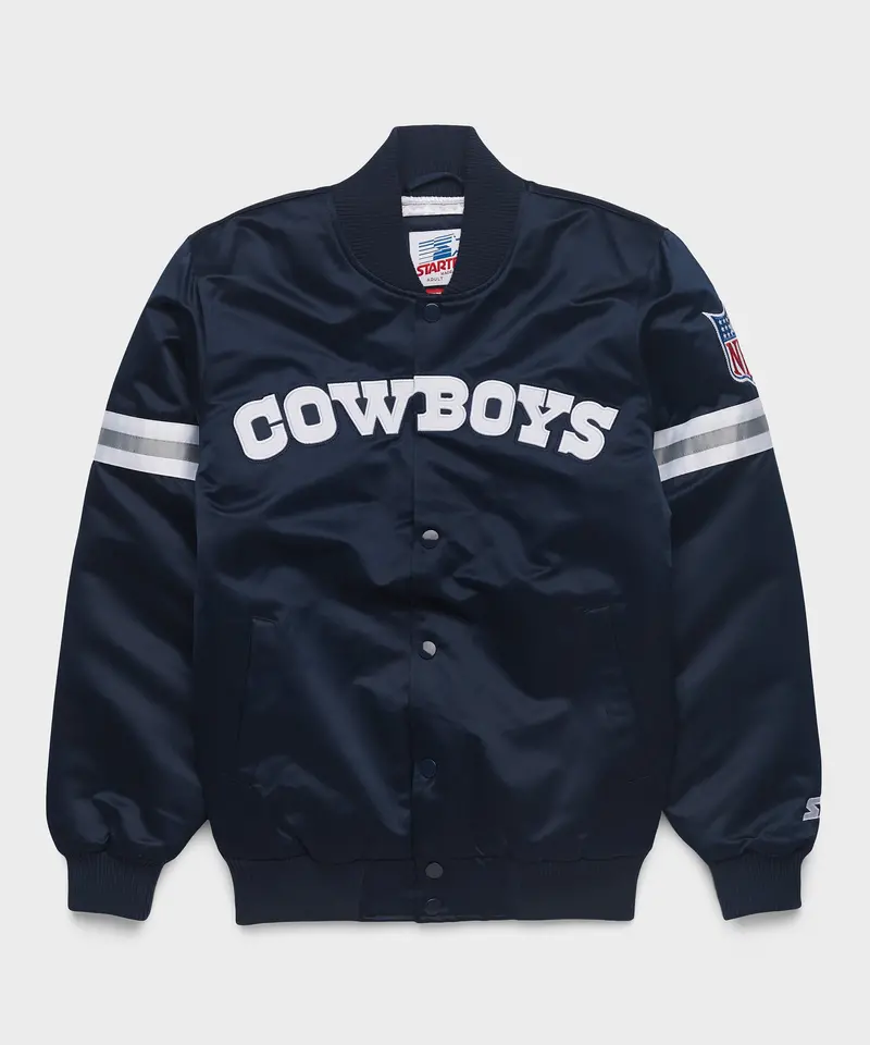 Homage X Starter Cowboys Heavyweight Satin Jacket 1