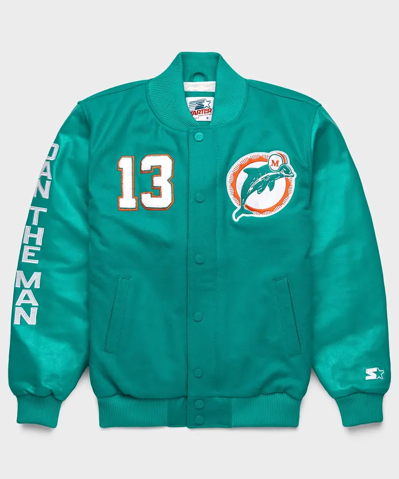 Homage X Starter Dan Marino Goat Jacket 1