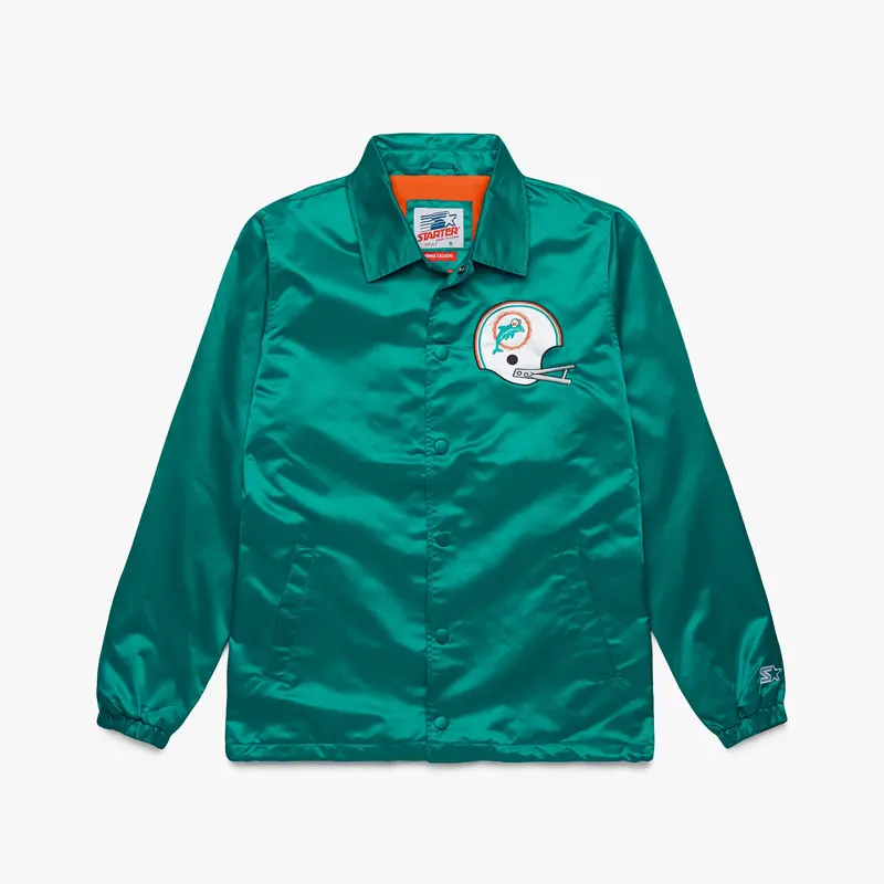 Homage X Starter Dolphins Coach's Jacket 1