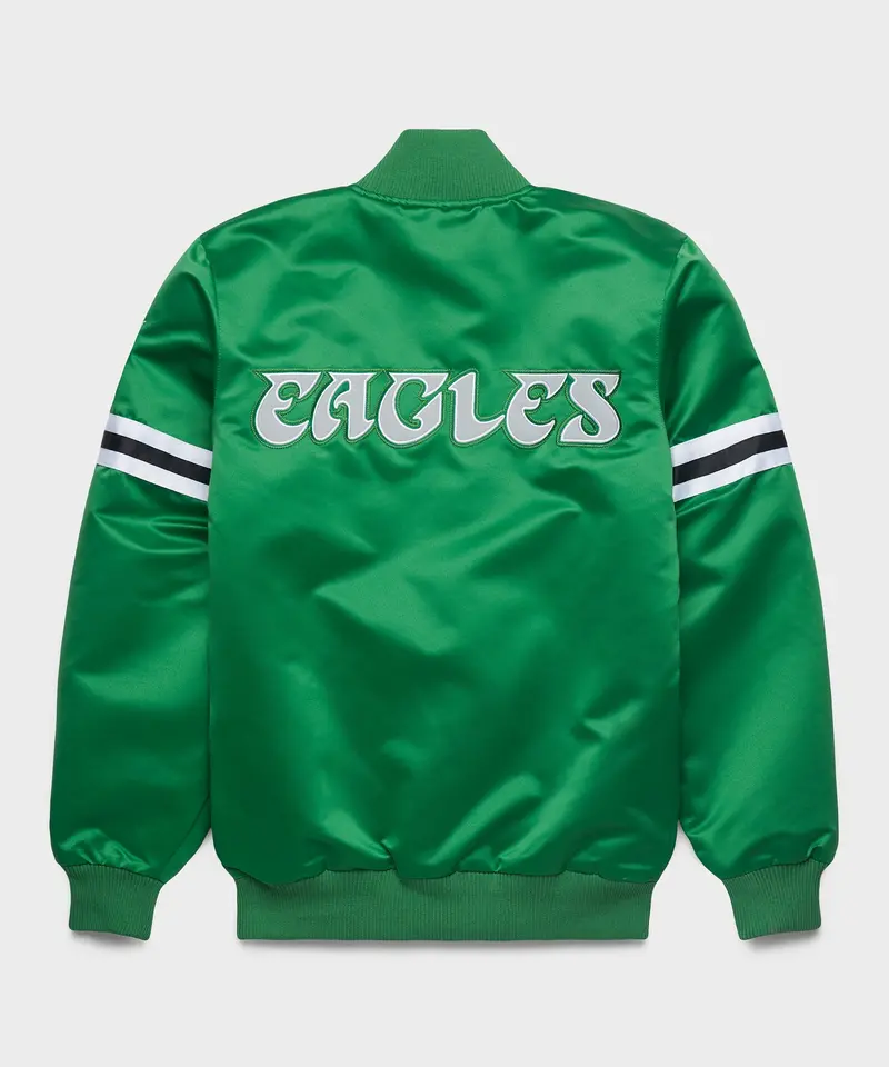 Homage X Starter Eagles Heavyweight Satin Jacket 2