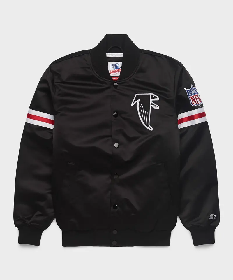 Homage X Starter Falcons Heavyweight Satin Jacket 1