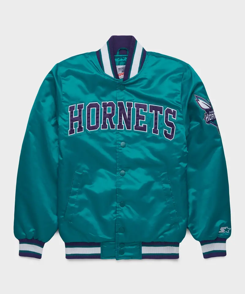 Homage X Starter Hornets Satin Jacket 1