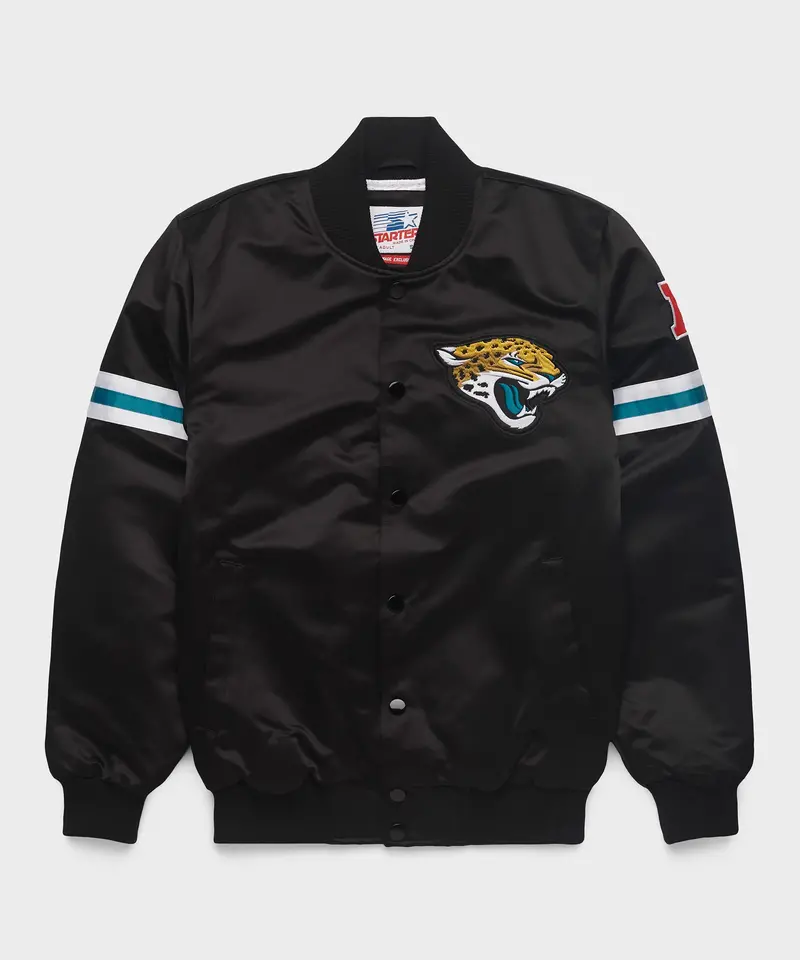 Homage X Starter Jaguars Heavyweight Satin Jacket 1