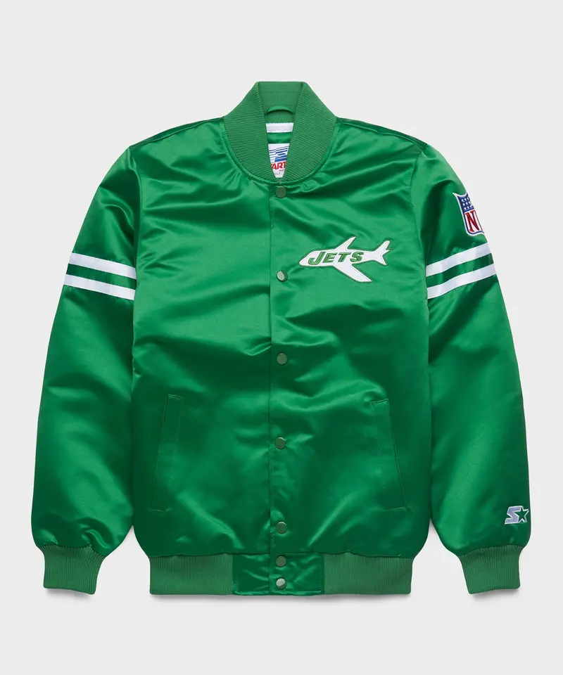 Homage X Starter Jets Heavyweight Satin Jacket 1
