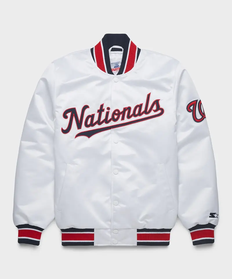Homage X Starter Nationals Heavyweight Satin Jacket 1