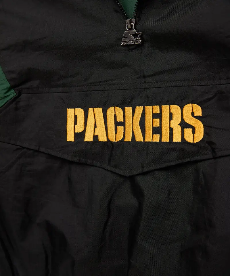 Homage X Starter Packers Blackout Breakaway Pullover Jacket 3