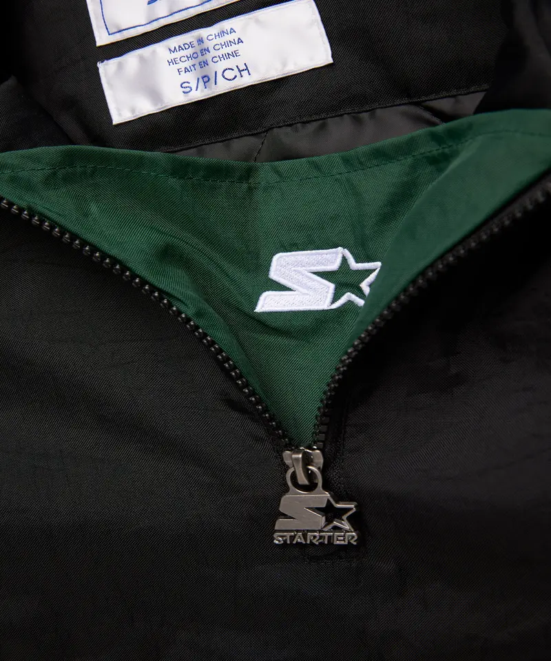 Homage X Starter Packers Blackout Breakaway Pullover Jacket 4