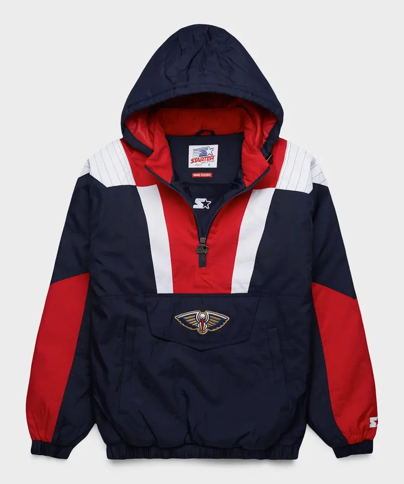 Homage X Starter Pelicans Pullover Jacket 1