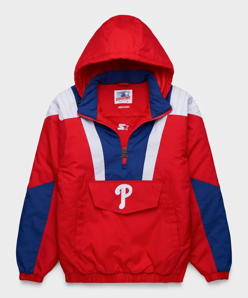 Homage X Starter Phillies Pullover Jacket 1