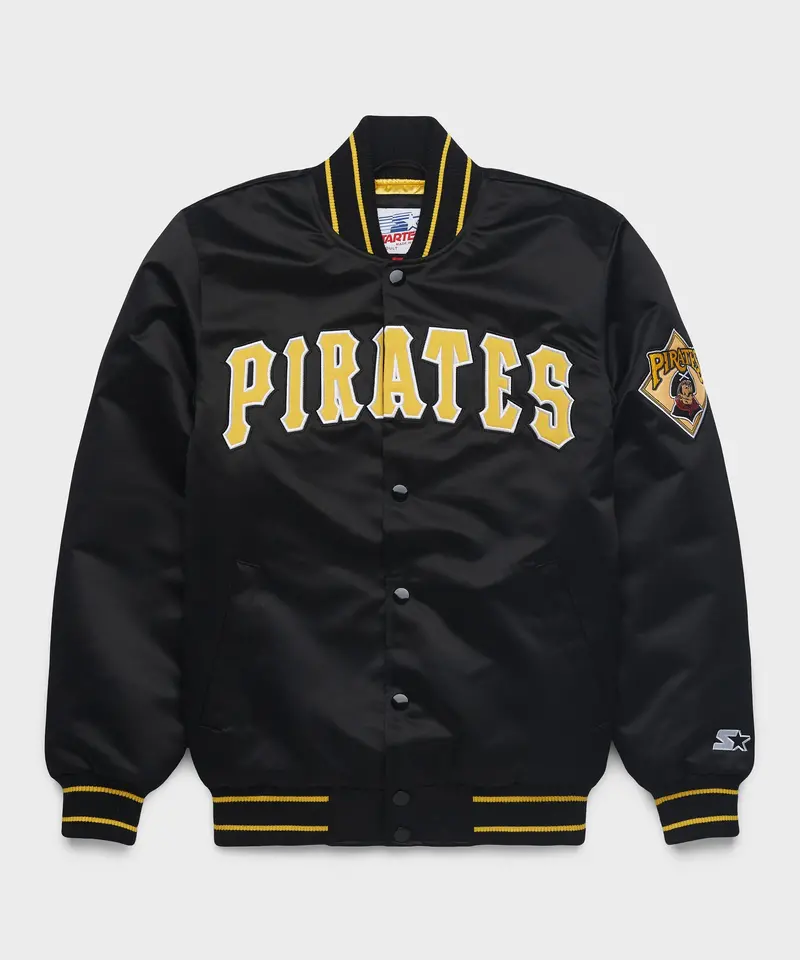 Homage X Starter Pirates Heavyweight Satin Jacket 1