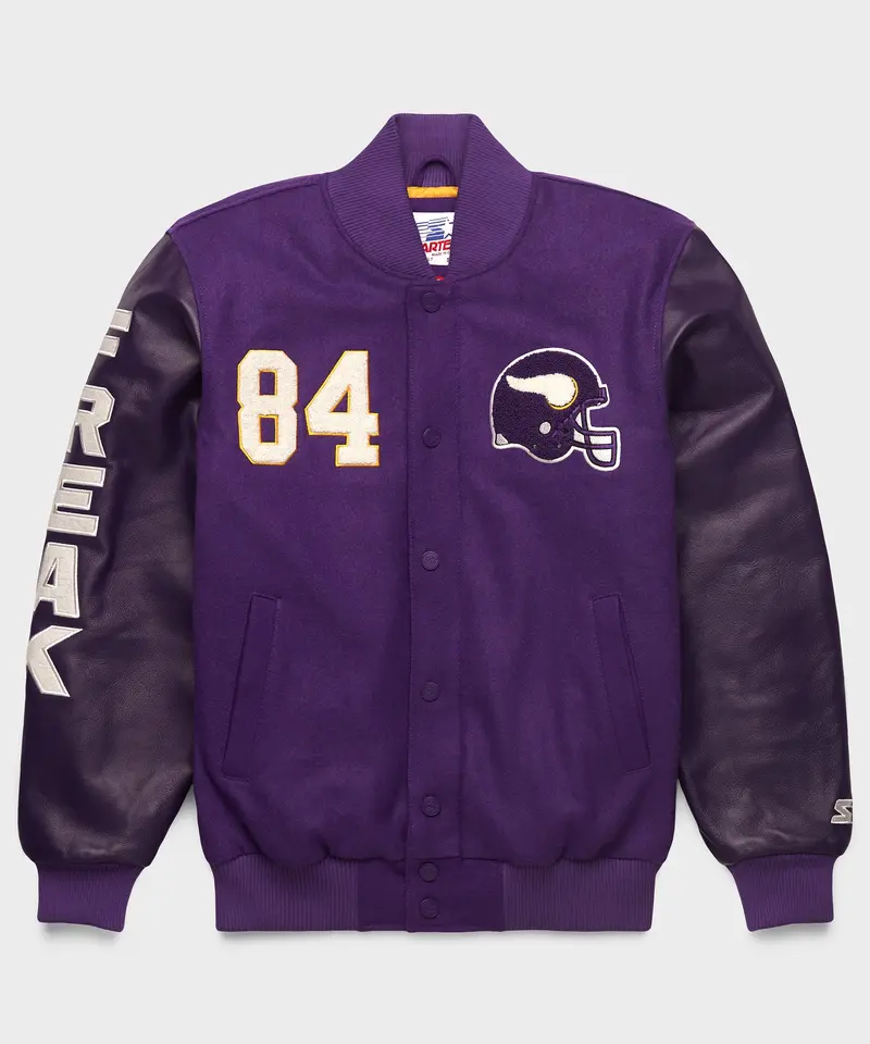 Homage X Starter Randy Moss Goat Jacket 1