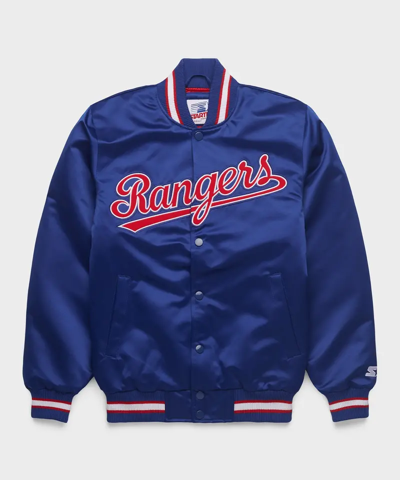 Homage X Starter Rangers Heavyweight Satin Jacket 1