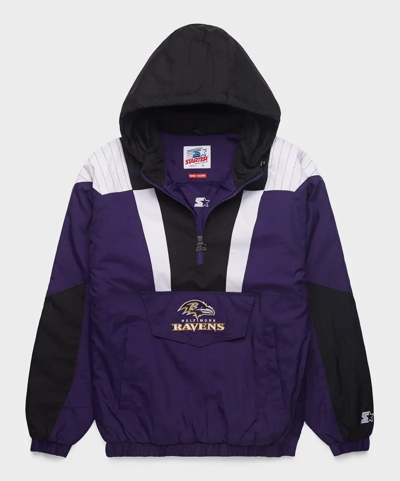 Homage X Starter Ravens Pullover Jacket 1