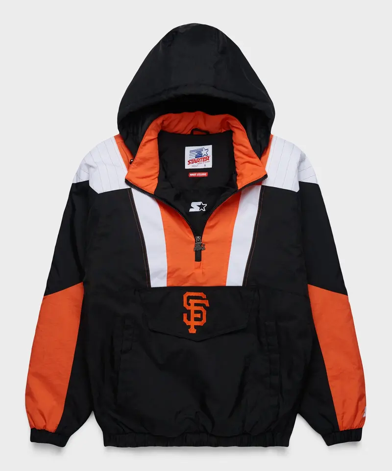 Homage X Starter Sf Giants Pullover Jacket 1