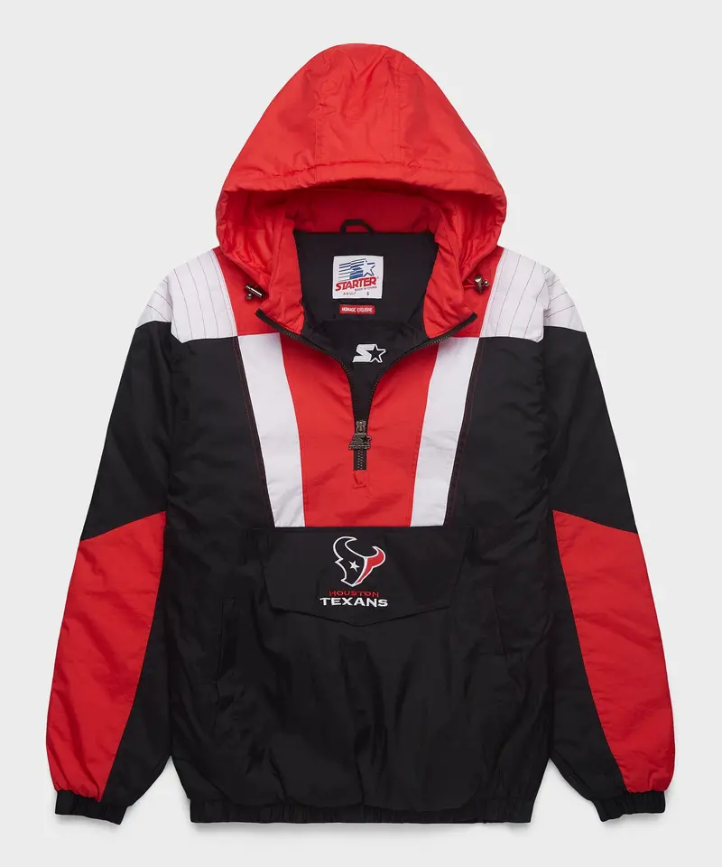 Homage X Starter Texans Pullover Jacket 1