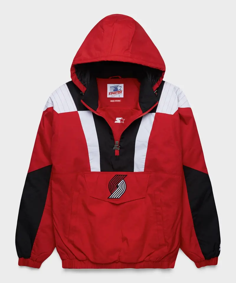 Homage X Starter Trail Blazers Pullover Jacket 1