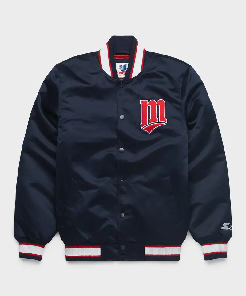Homage X Starter Twins Heavyweight Satin Jacket 1