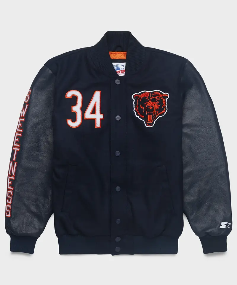 Homage X Starter Walter Payton Goat Jacket 1