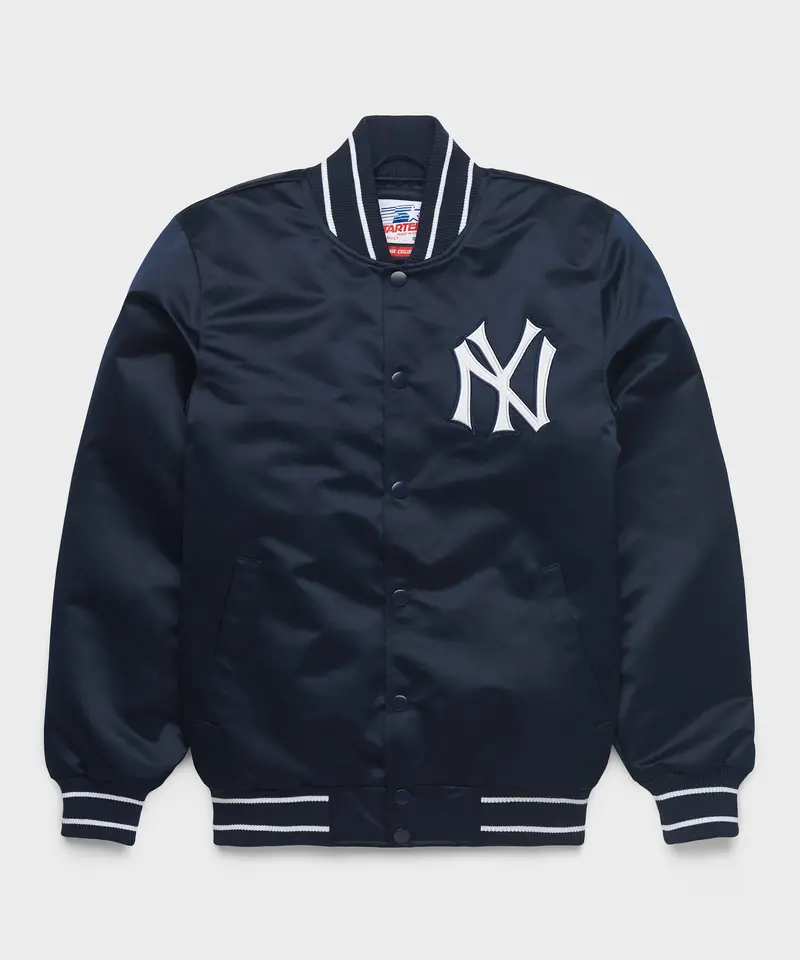 Homage X Starter Yankees Heavyweight Satin Jacket 1