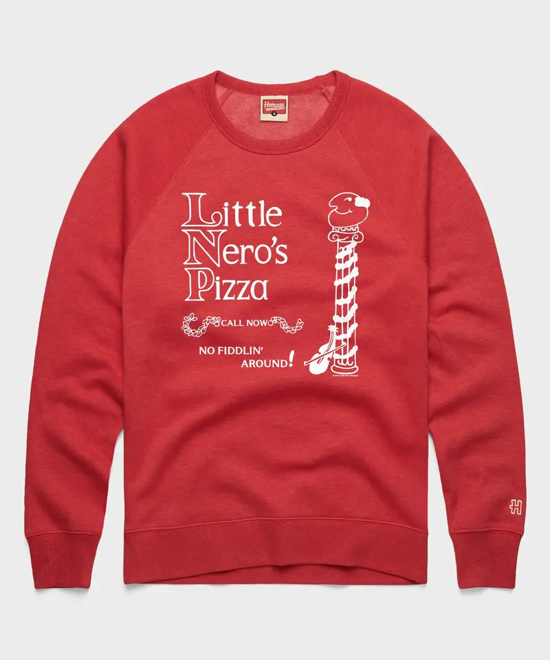 Home Alone Little Nero's Pizza Crewneck 1