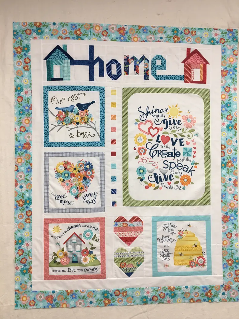 Home Grown Quilt 42 X 53 By Nancy Halvorsen Kit Includes Book & Fabric 1