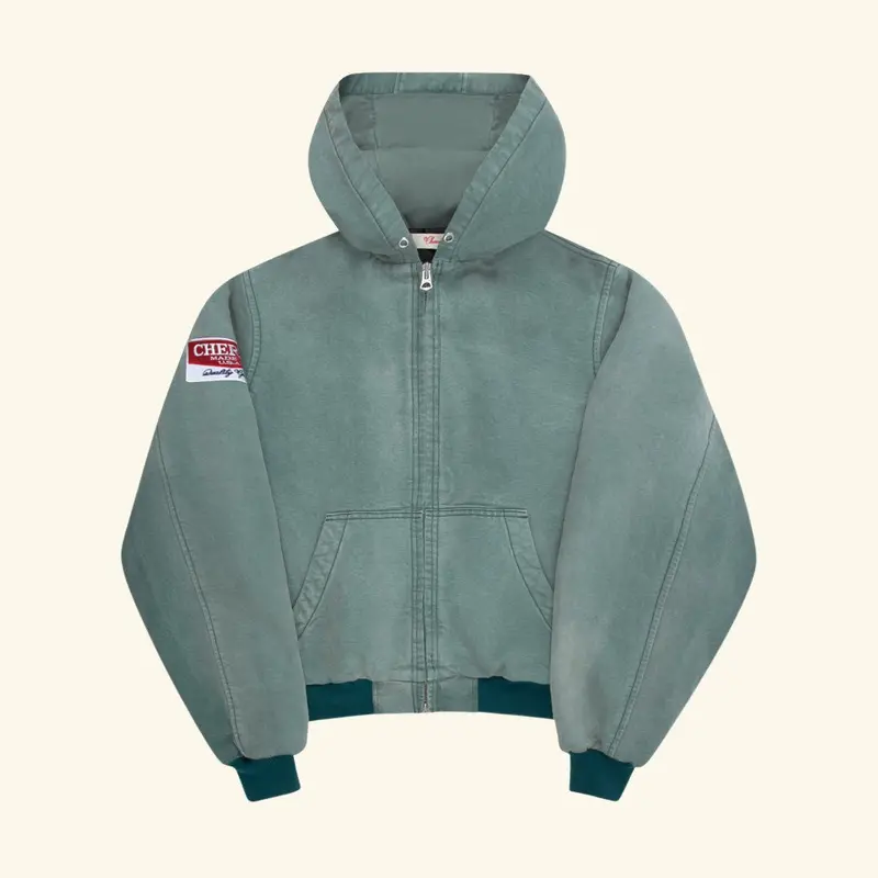 Hooded Canvas Work Jacket 1