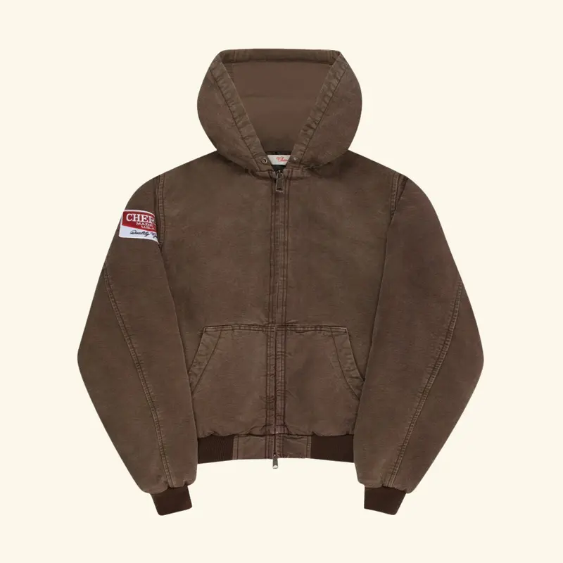 Hooded Canvas Work Jacket 1