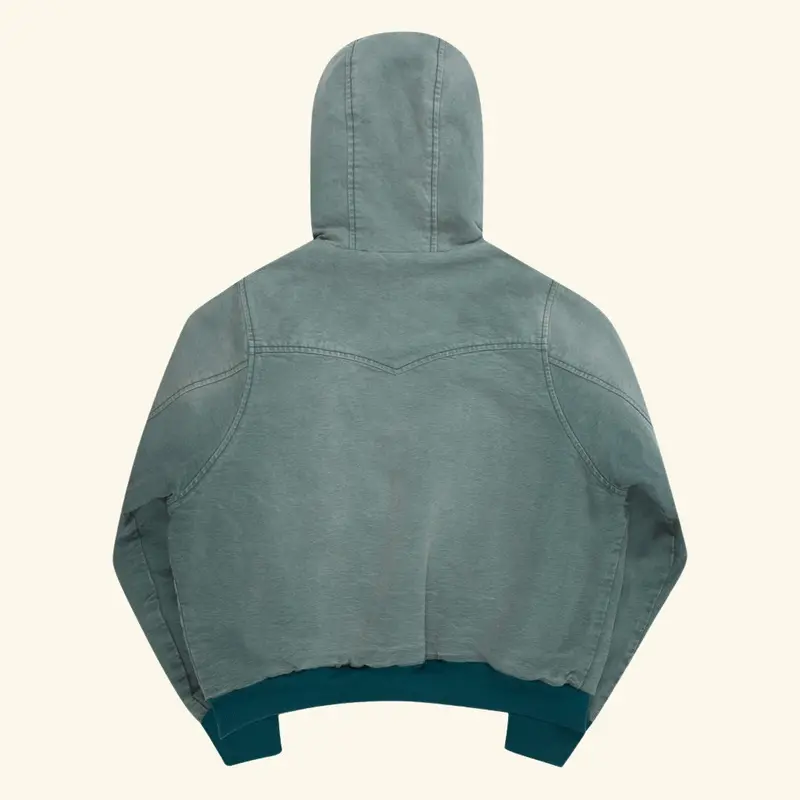 Hooded Canvas Work Jacket 2