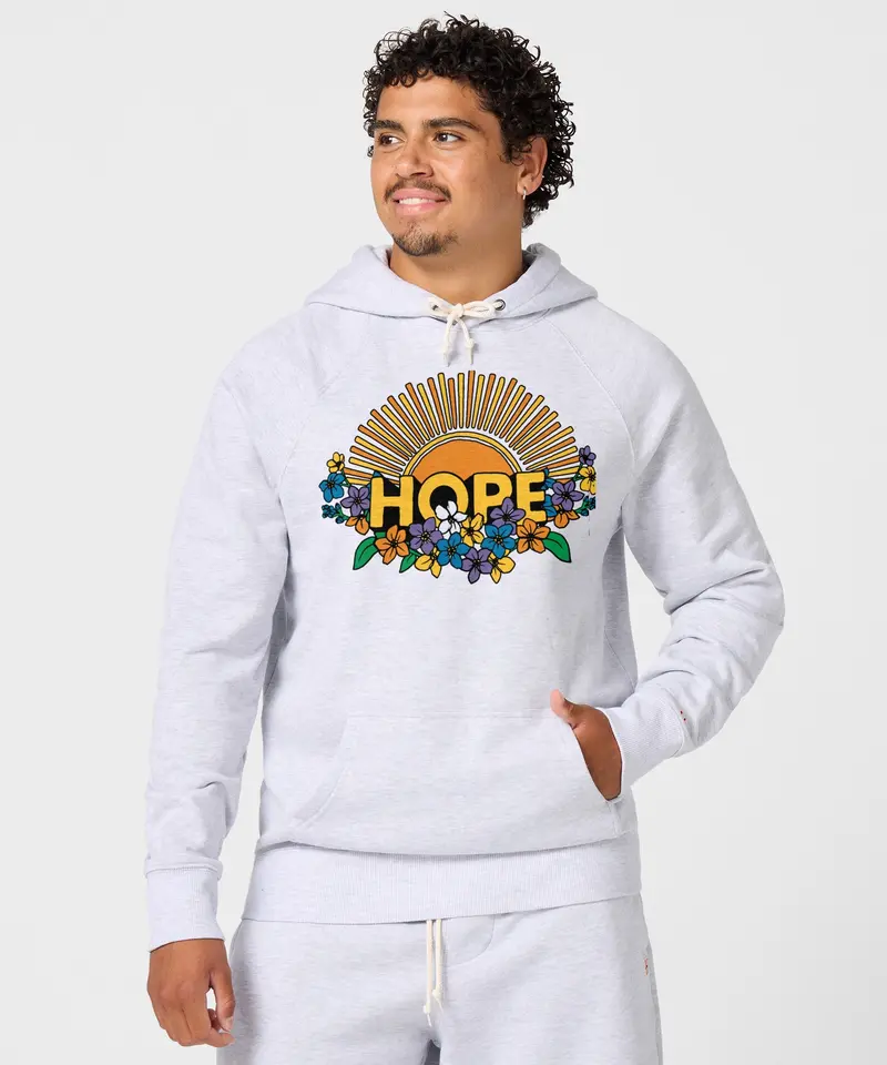 Hope Sun And Flowers Hoodie 3