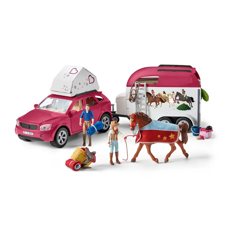 Horse Adventures With Car And Trailer 1