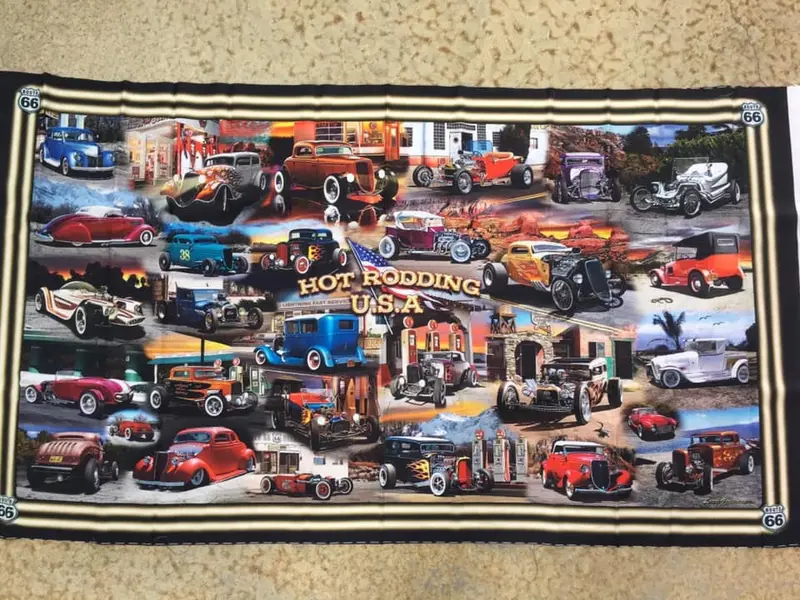 Hot Rodding Usa Panel Size 22 X 45.  Digital Panel 1